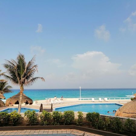 Placentero Depa En Mar Caribe! Cancún Exteriör bild