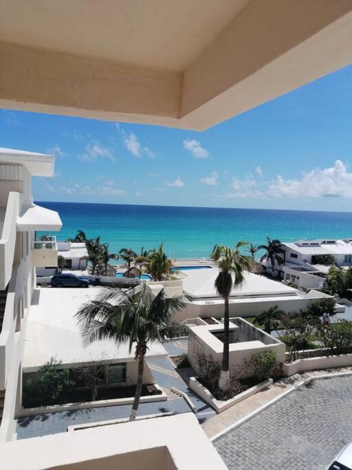Placentero Depa En Mar Caribe! Cancún Exteriör bild